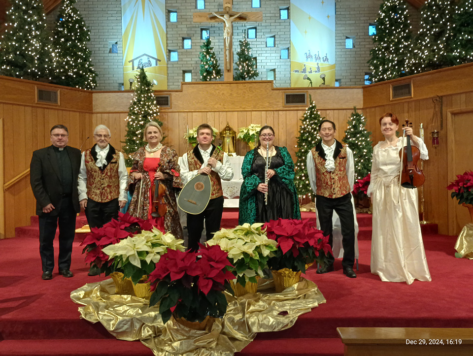 the ensemble at St. Cyprian Church
